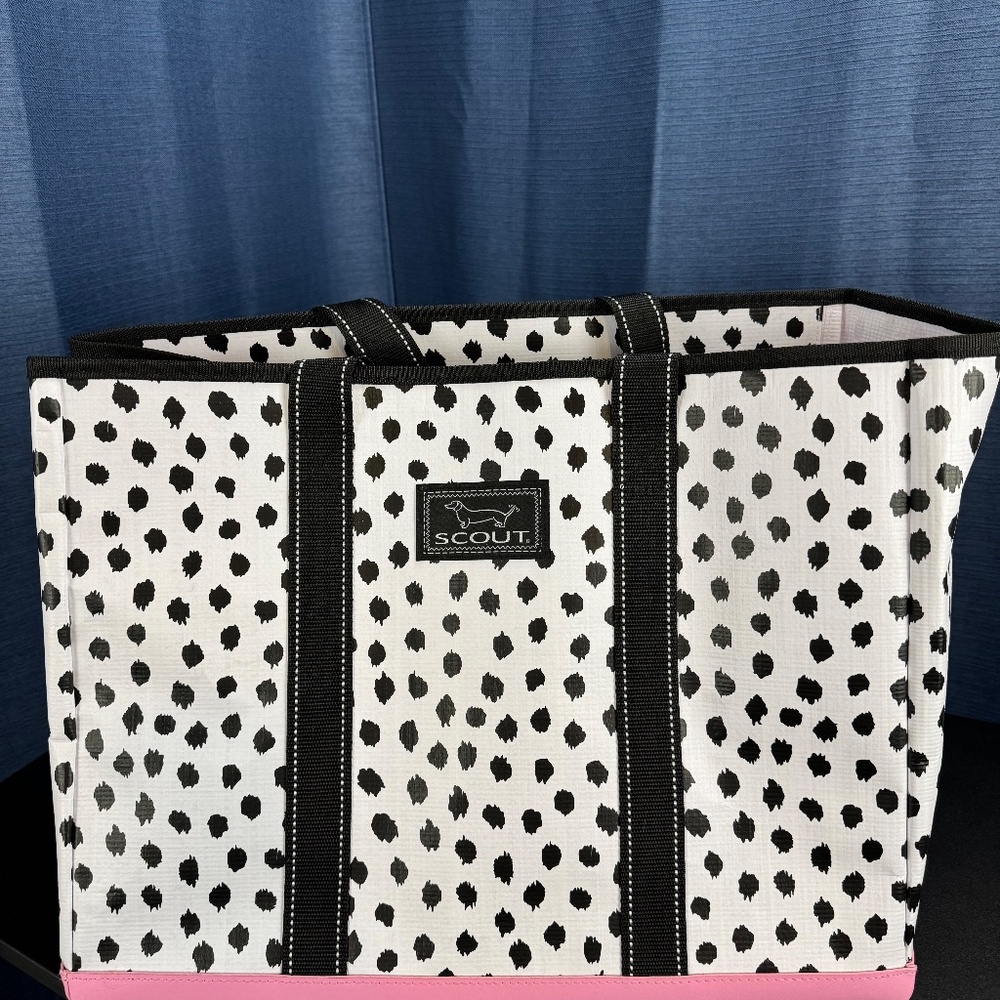 Scout Original Deano Deluxe Tote Large - NEW - Seeing Spots 19x15x10 - Picture 5 of 11